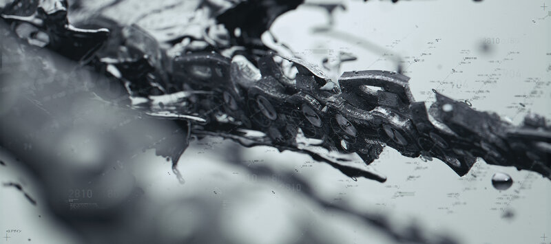 Mechanical Chain in Water