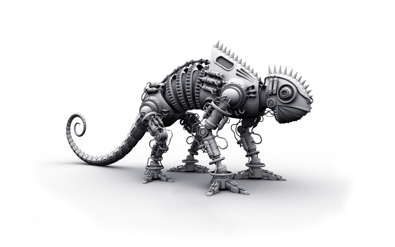 mechanical chameleon robot