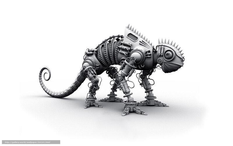 mechanical chameleon robot