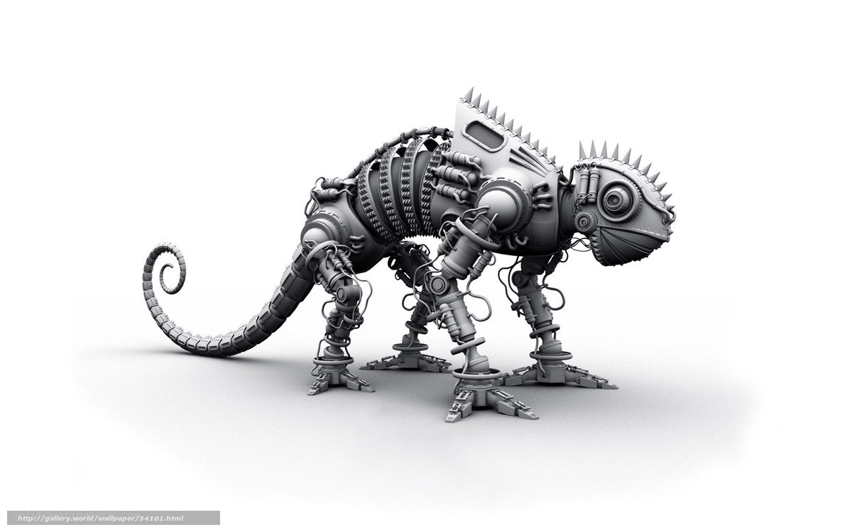 mechanical chameleon robot