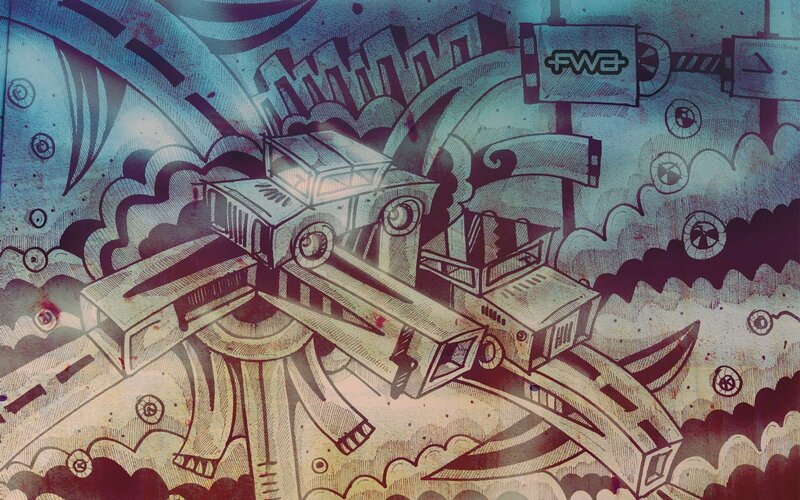 mechanical chaos illustration
