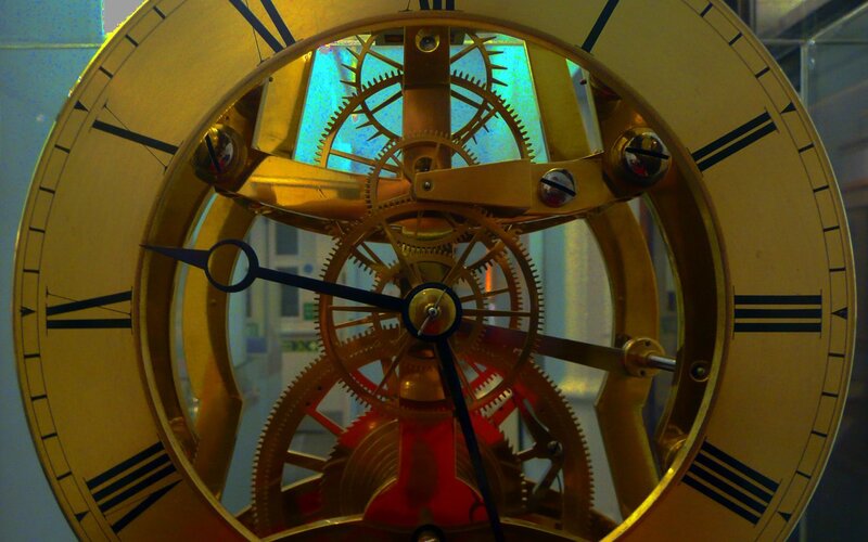 Mechanical Clock Face