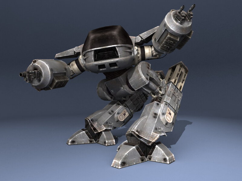 mechanical combat robot