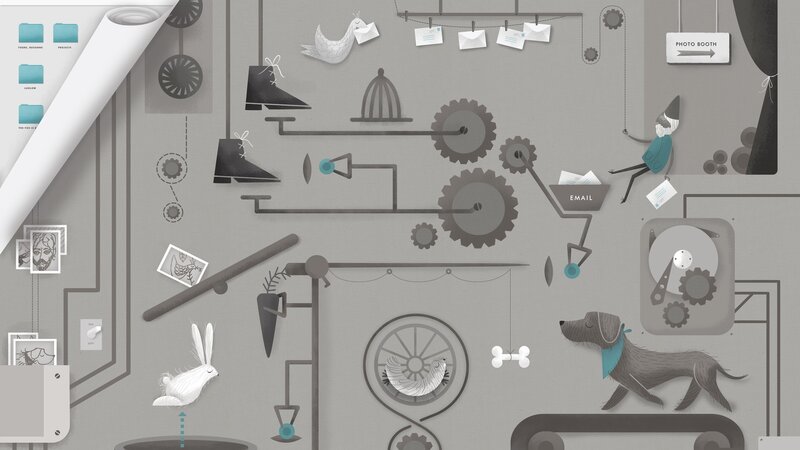 Mechanical Contraption with Animals