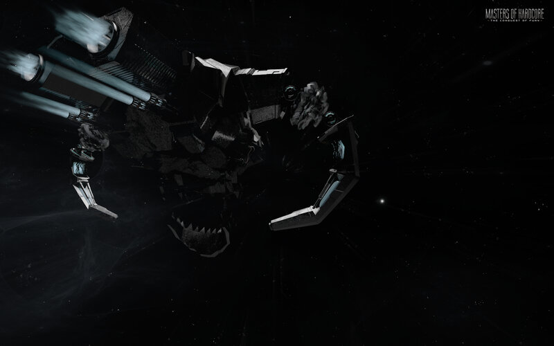 Mechanical Crab in Space