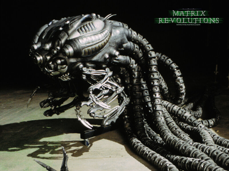 Mechanical creature from Matrix Revolutions