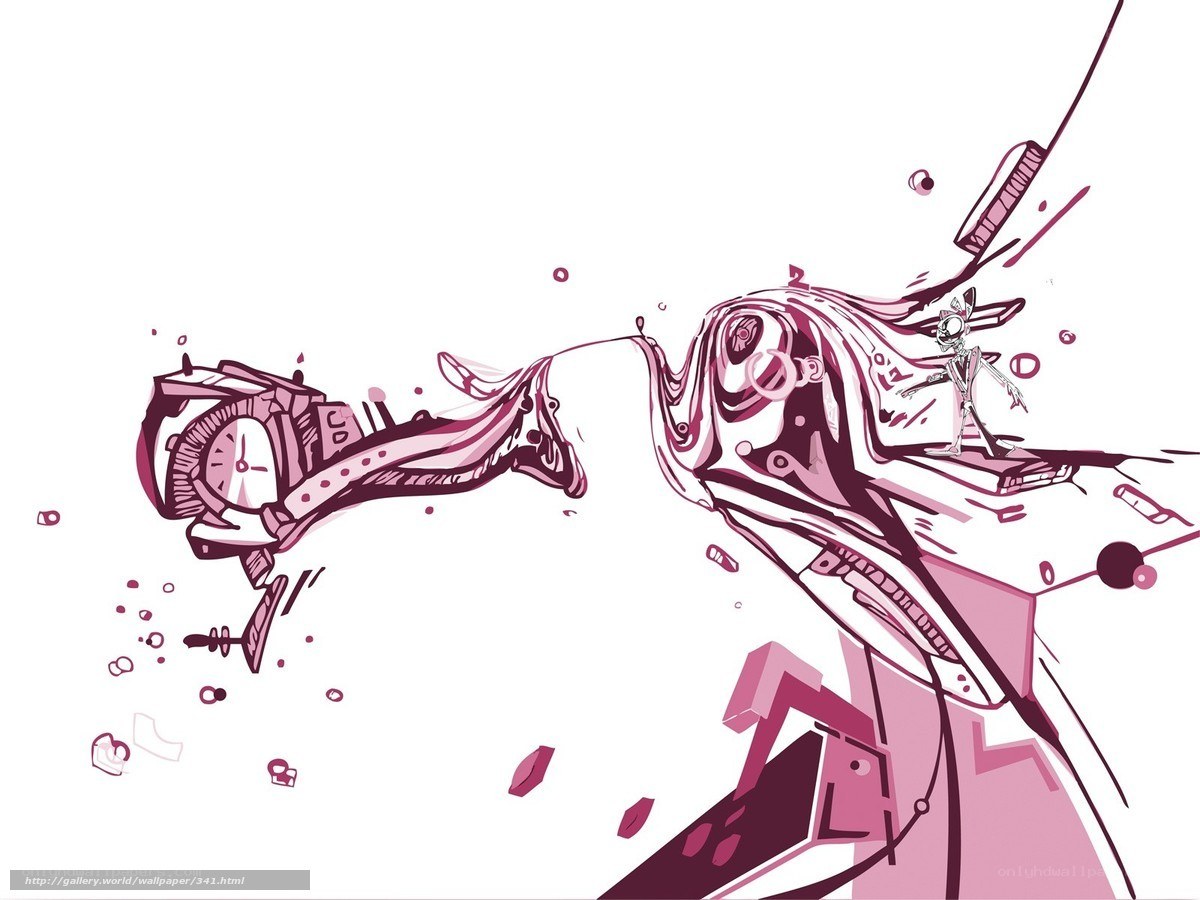 mechanical creature illustration