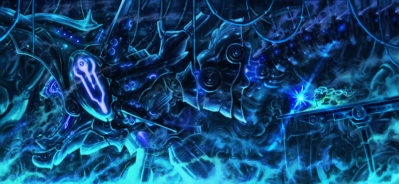 Mechanical Creature in Blue