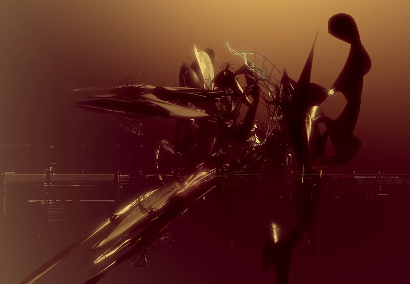 Mechanical Creature in Dark
