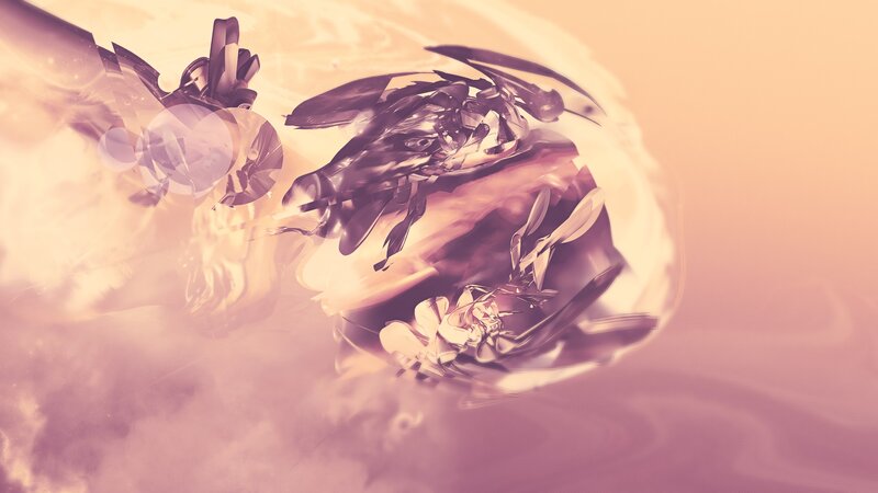 Mechanical Creature in Motion — Purple
