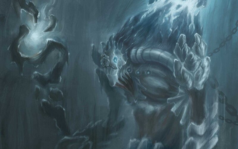 Mechanical Creature in Water