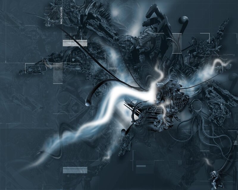 Mechanical Creature with Energy