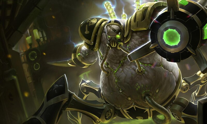 Mechanical Creature with Green Lights
