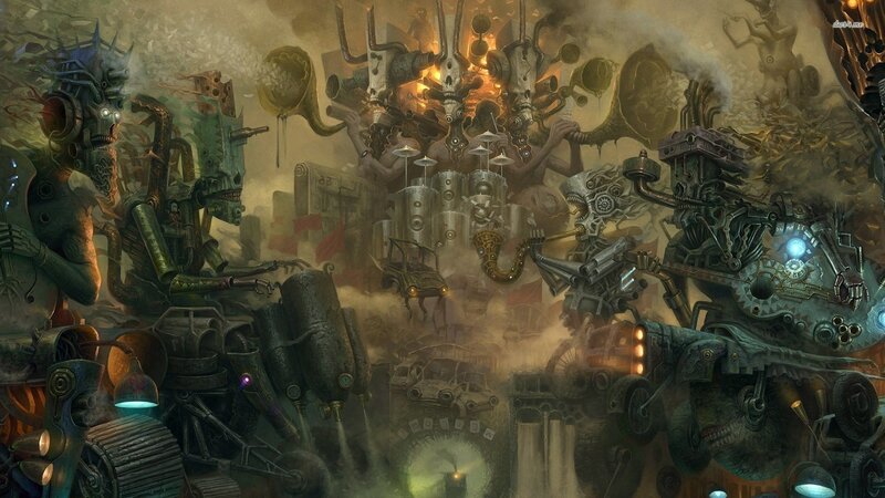 Mechanical Creatures in Chaos — Brown, Chaotic