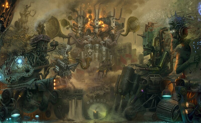 Mechanical Creatures in Chaos — Brown