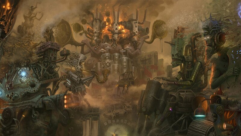 Mechanical Creatures in Chaos