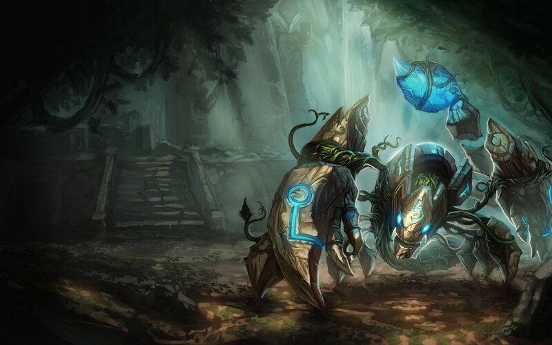 Mechanical Creatures in Forest