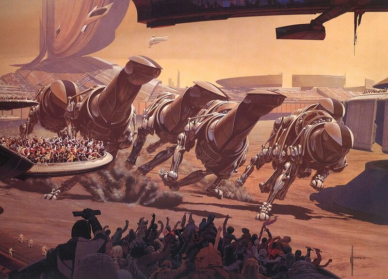 Mechanical Creatures Racing