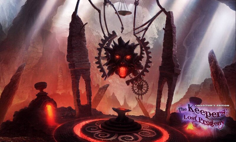 Mechanical Demon Head — Red