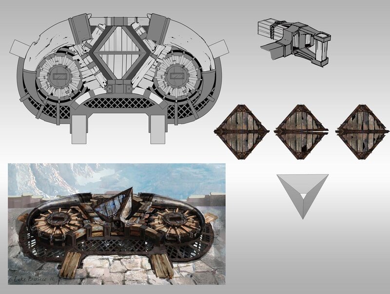 mechanical device concept art