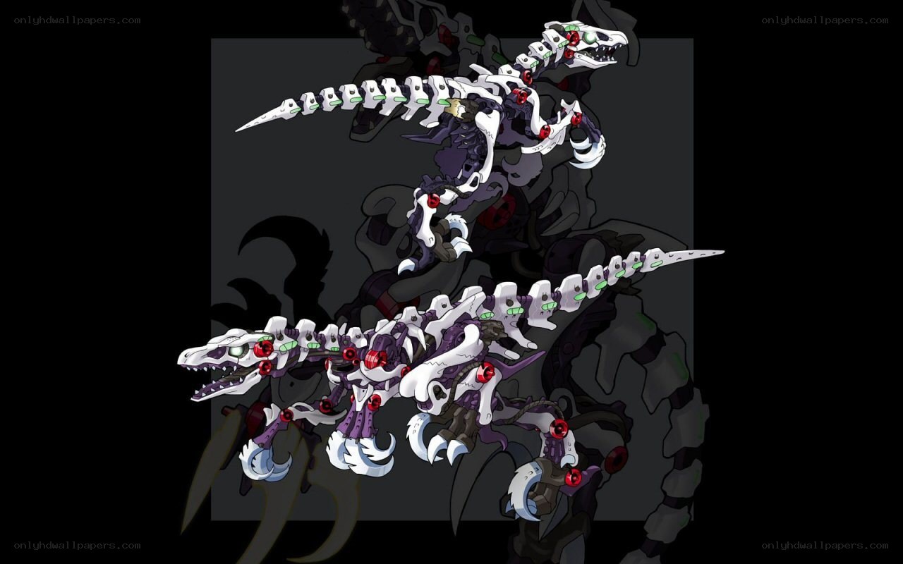mechanical dinosaur creatures
