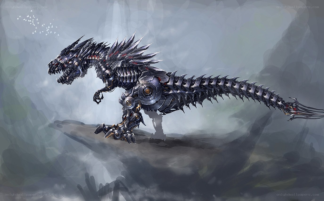 mechanical dinosaur robot