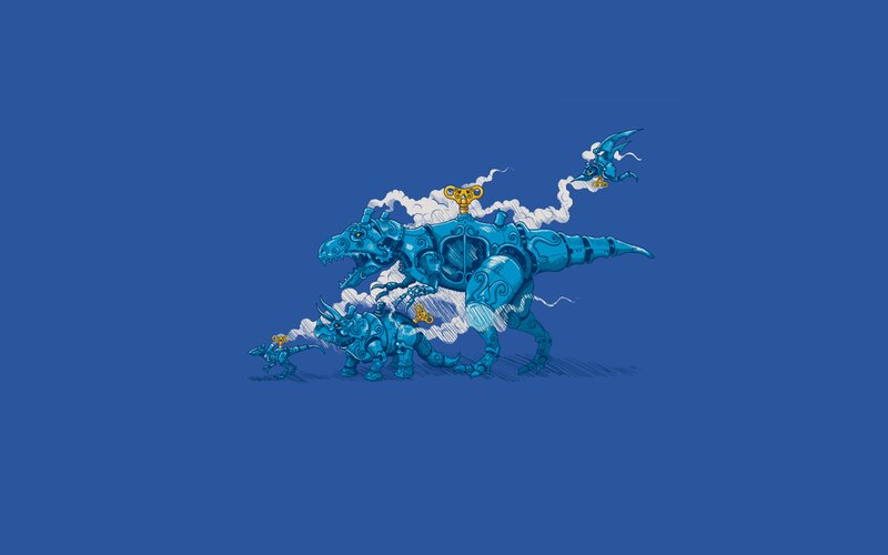Mechanical Dinosaurs