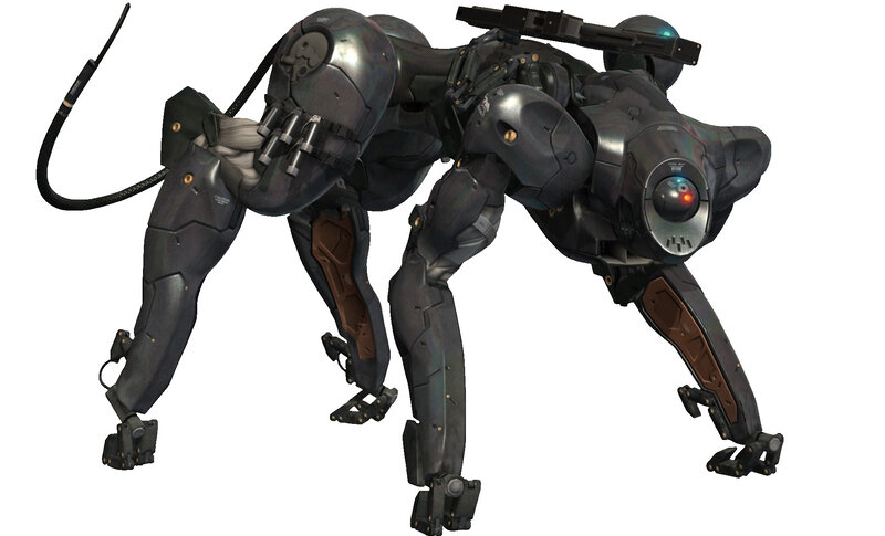 Mechanical Dog Robot — Black