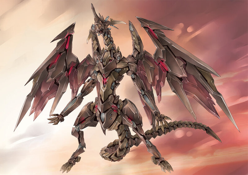 Mechanical Dragon — Brown