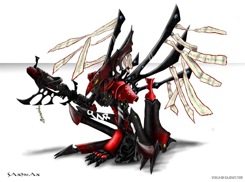 mechanical dragon creature