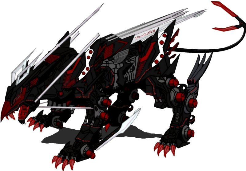 Mechanical Dragon Creature — Black, Aggressive