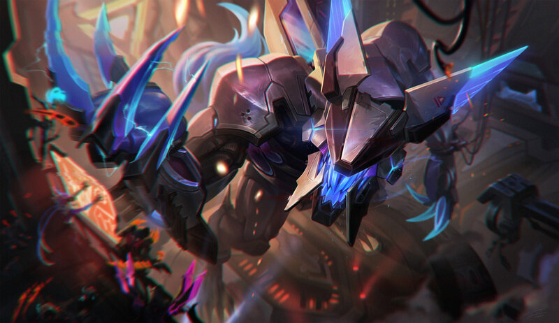 Mechanical Dragon Creature — Purple