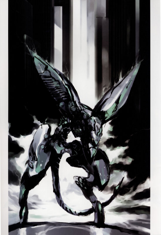 mechanical dragon creature