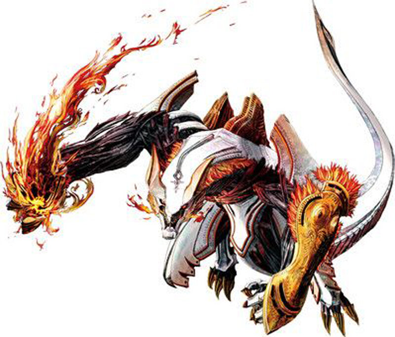 Mechanical Dragon Creature — White, Dramatic