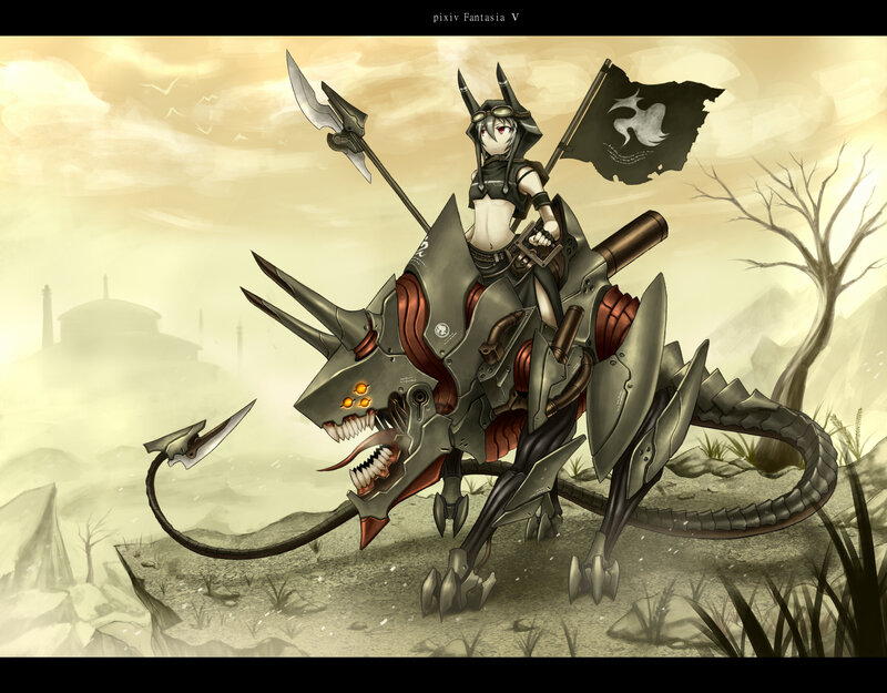 Mechanical Dragon Rider