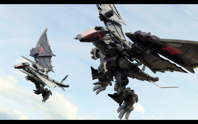 Mechanical Dragon Robots