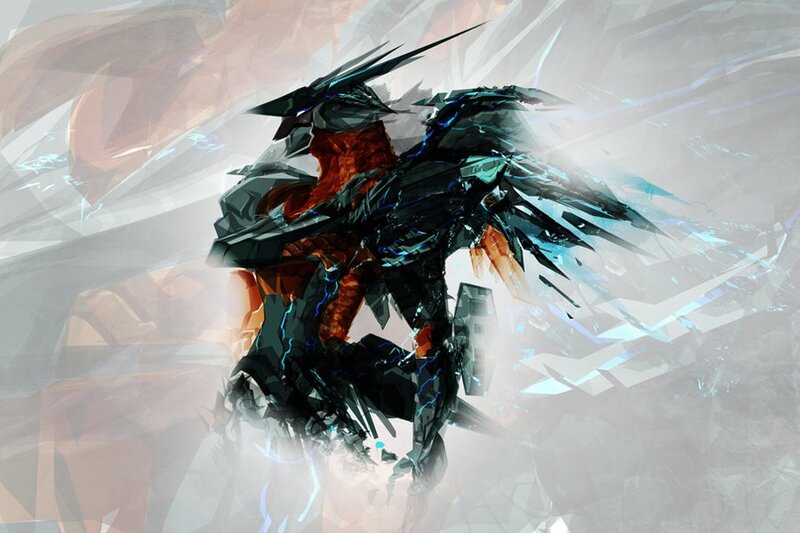 mechanical dragon warrior