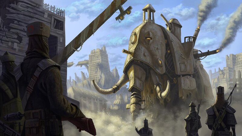 Mechanical Elephant Tank