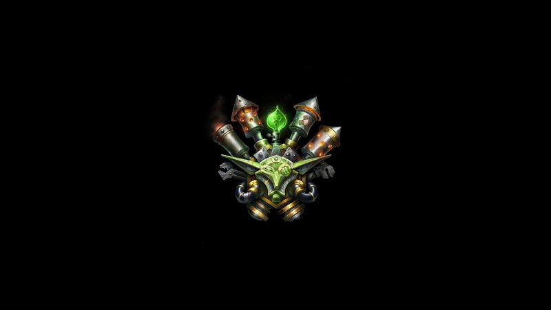 Mechanical Emblem with Cannons
