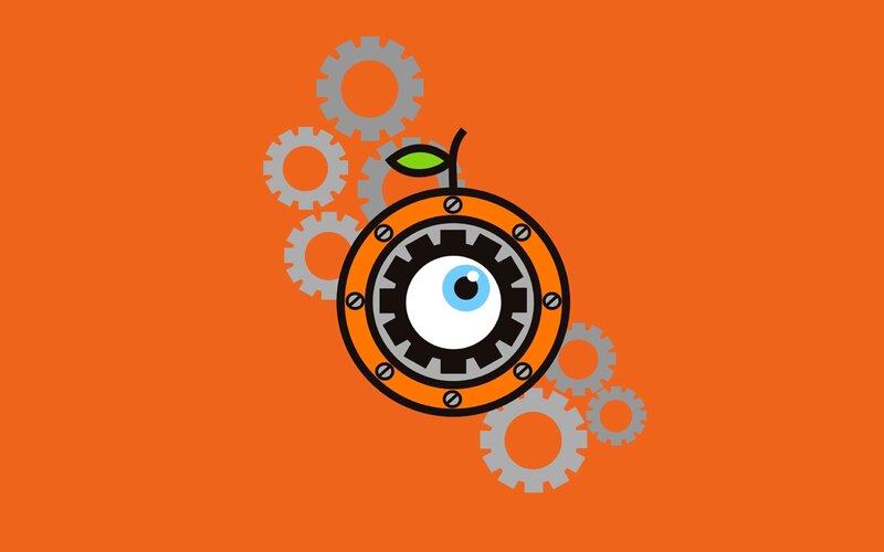 Mechanical Eye Apple