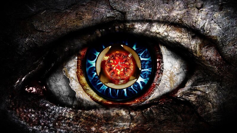 Mechanical Eye — Black, Dramatic