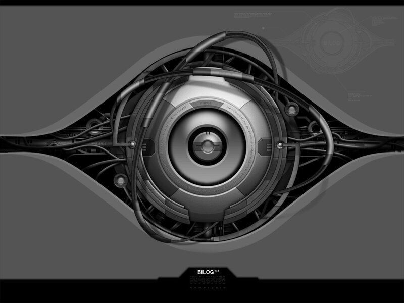 Mechanical Eye — Gray, Technological