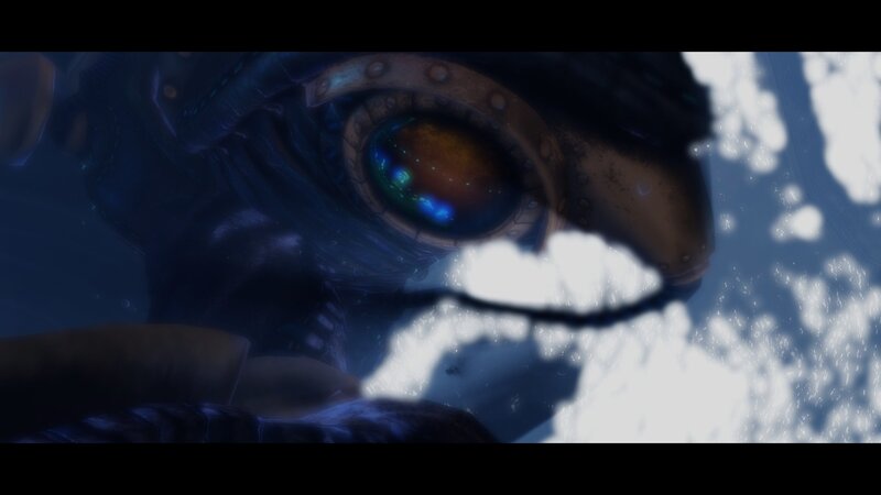 Mechanical Eye in Water