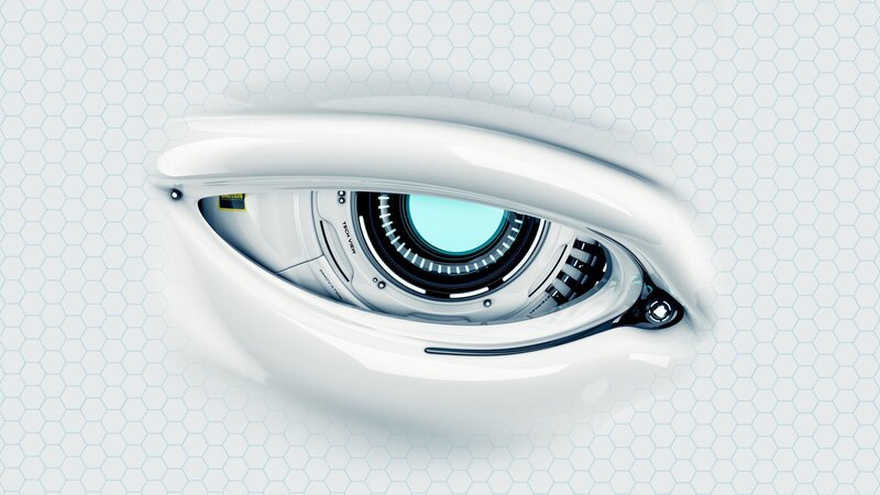 Mechanical Eye — White