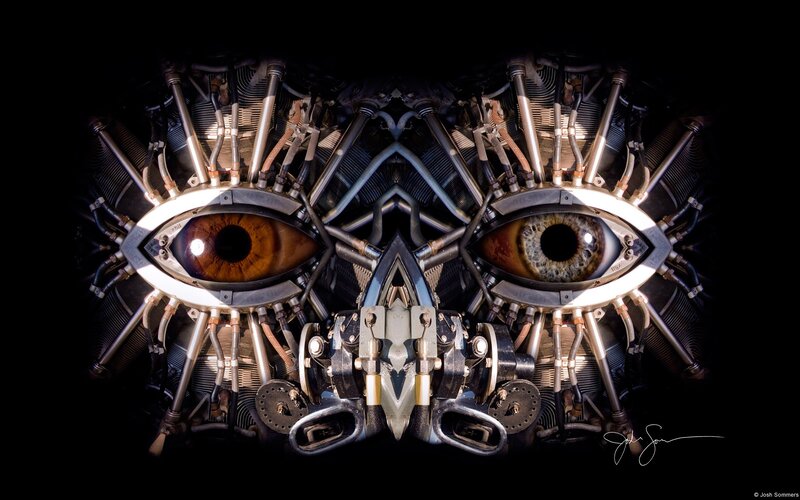 Mechanical Eyes — Black
