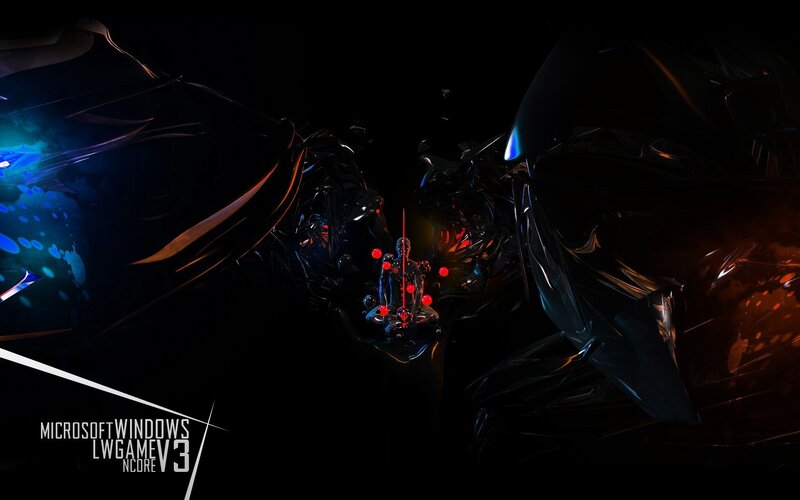 Mechanical Figures Facing Off
