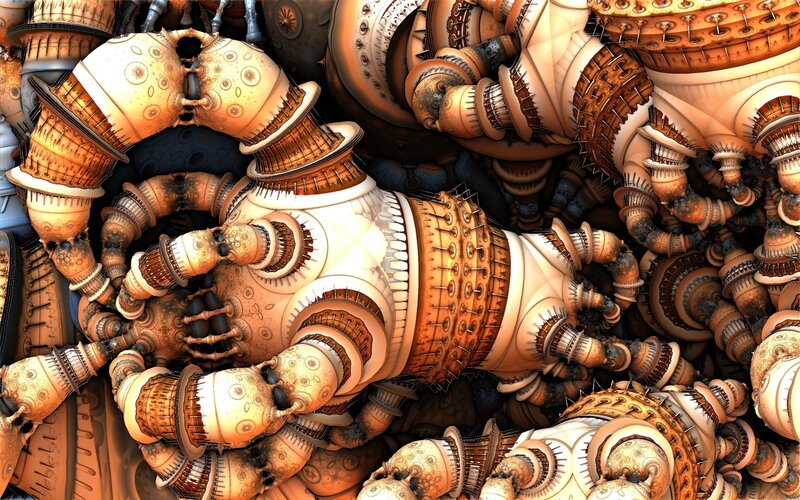 Mechanical Fractal Structures