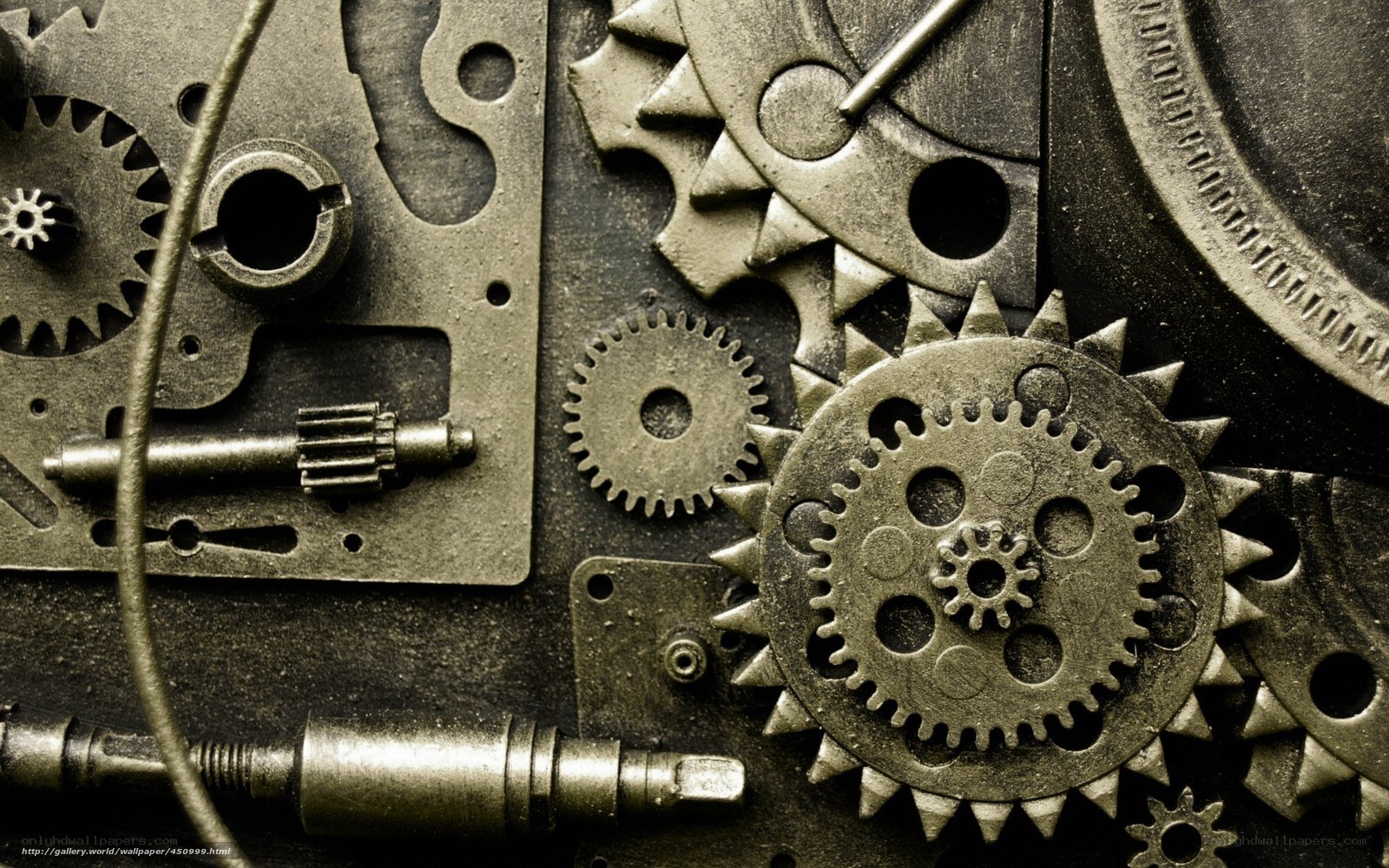 mechanical gears and cogs
