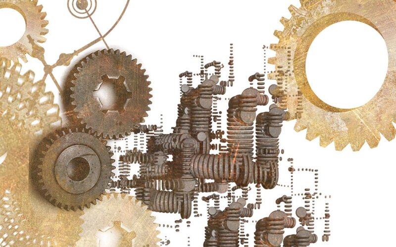 Mechanical Gears and Springs — Brown