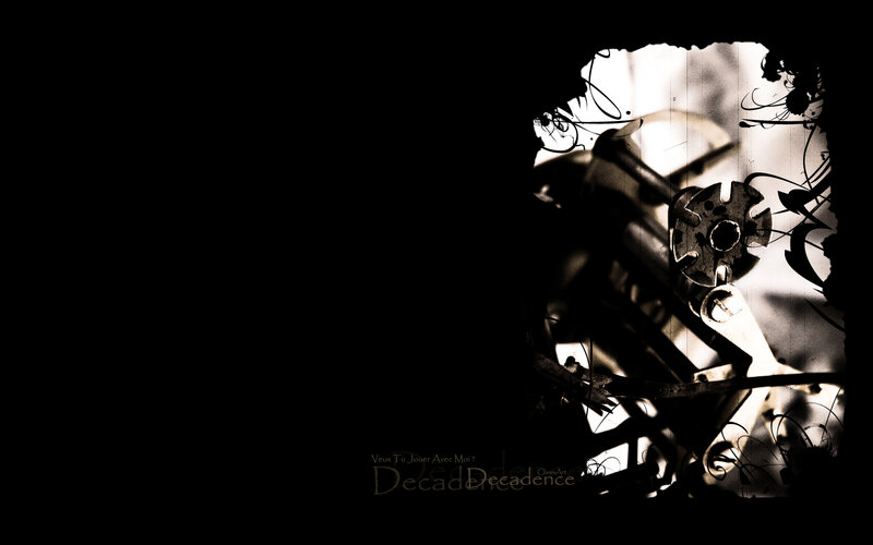 mechanical gears and vines